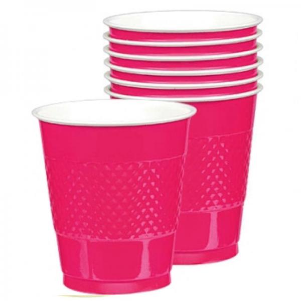Plastmuggar New Pink 20-pack