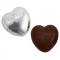 Mörk Chokladhjärtan Vegan Silver 1kg