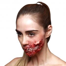 Käke Zombie Latexsår