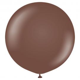 Bruna Gigantiska Latexballonger Chocolate Brown 2-pack