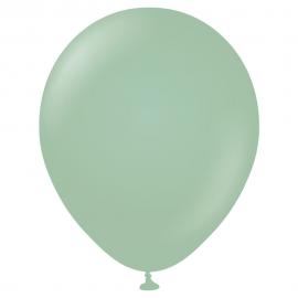 Gröna Stora Standard Latexballonger Winter Green