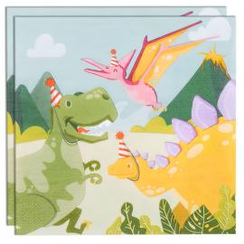 Servetter Dinosaurier