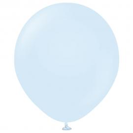 Premium Stora Latexballonger Macaron Baby Blue