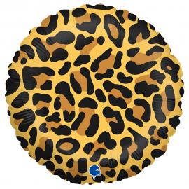 Folieballong Leopard