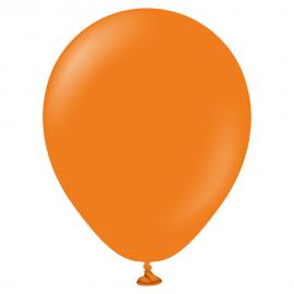 Orange Miniballonger 100-pack