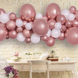 DIY Ballonggirlang Roséguld