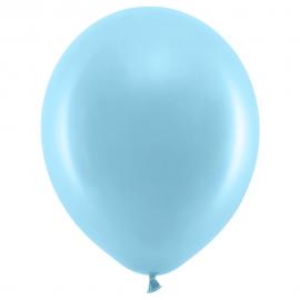Rainbow Latexballonger Ljusblå 100-pack