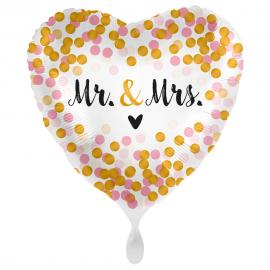 Mr & Mrs Married Ballong Dotty Love