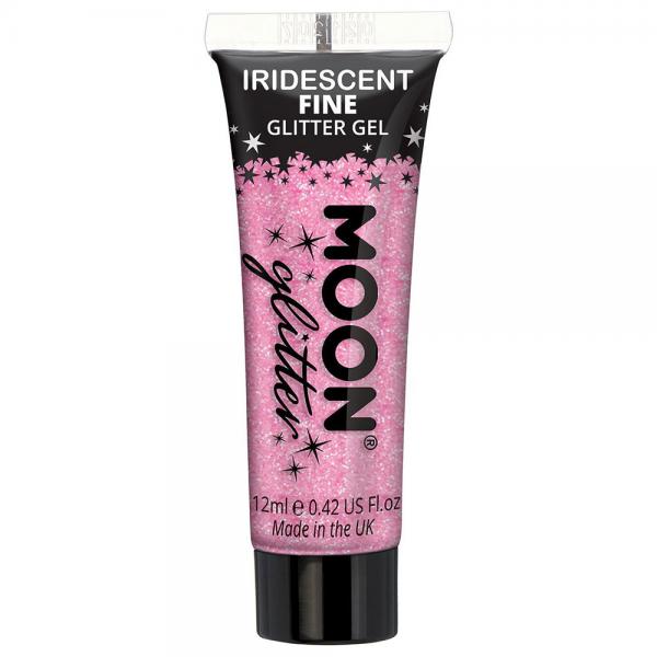 Moon Glitter Iriserande Glitter Gel Rosa