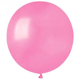 Stora Runda Rosa Ballonger 25-pack