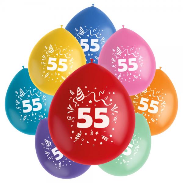 Fdelsedagsballonger 55 r