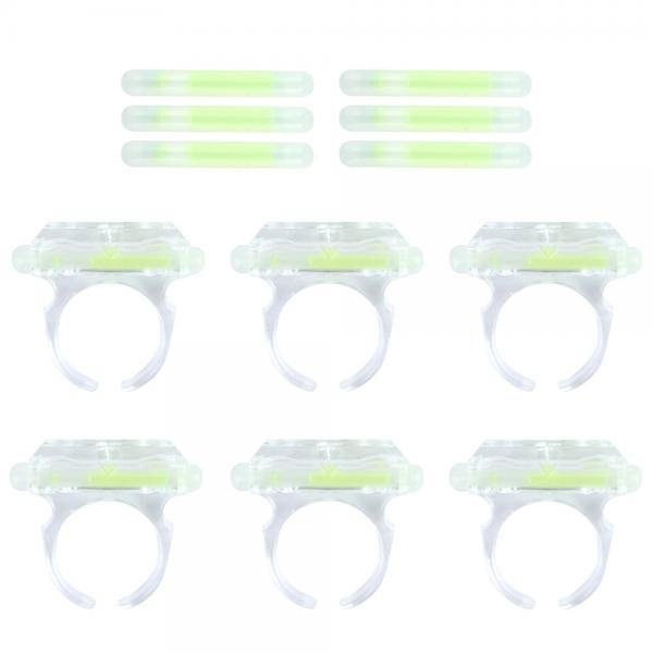 Glowstick Ringar 6-Pack