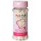 Glitter Strssel Snflingor Vit