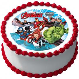 Avengers Tårtoblat A 16 cm