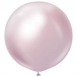Stora Latexballonger Chrome Pink Gold 10-pack