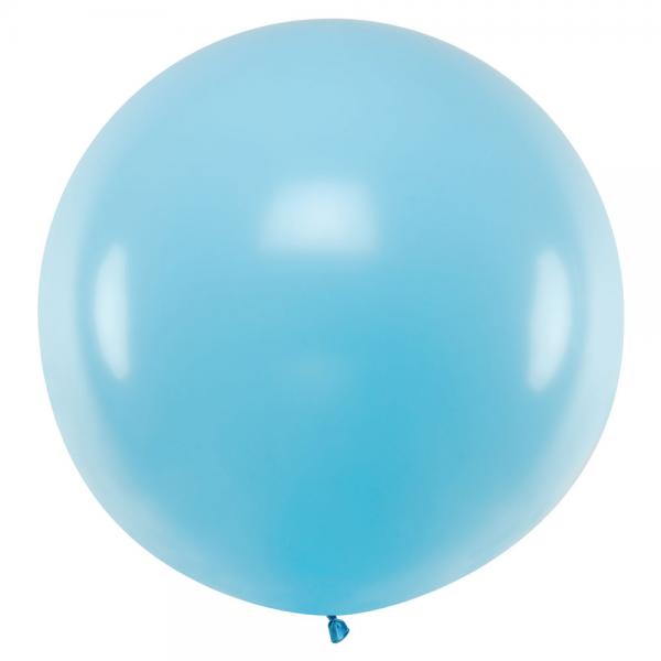 Gigantisk Latexballong Pastellbl