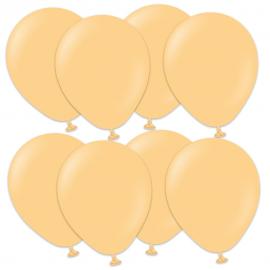 Premium Små Latexballonger Peach 100-Pack