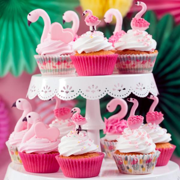 Muffinsformar Rosa Flamingor