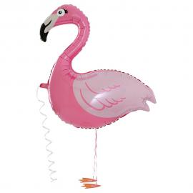 Flamingo Folieballong med Ben Airwalker