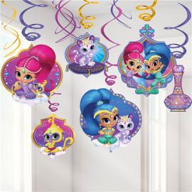 Shimmer and Shine Hängande Virvel Dekorationer