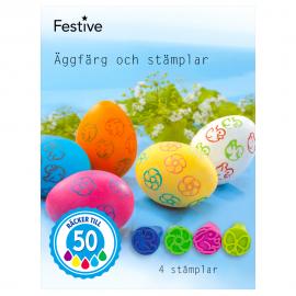 Äggfärg och Stämplar