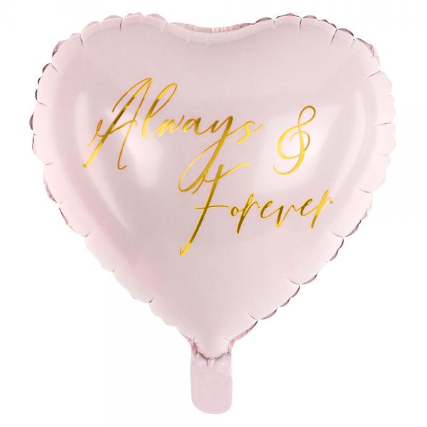 Always & Forever Hjrtballong Folie