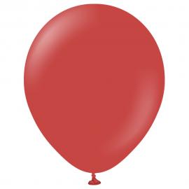 Premium Latexballonger Deep Red 25-pack
