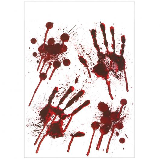 Blodiga Fnsterstickers