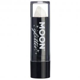 Moon Glitter Iridescent Glitter Läppstift Vit