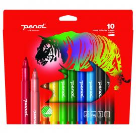 Penol Jumbo Tuschpennor 10-Pack