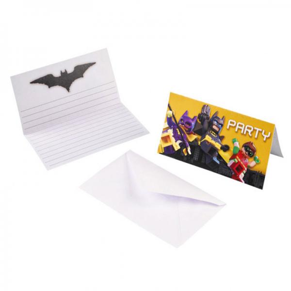 Lego Batman Inbjudningskort