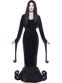Morticia Addams Klänning Maskeraddräkt Large