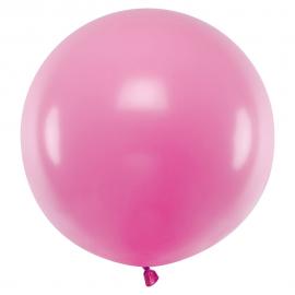 Stor Latexballong Pastell Fuchsia