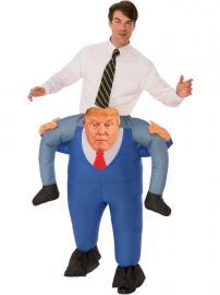 Uppblåsbar Donald Trump Carry Me Dräkt