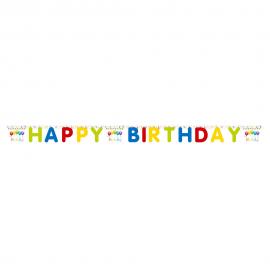 Happy Birthday Streamers Girlang