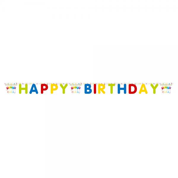 Happy Birthday Streamers Girlang