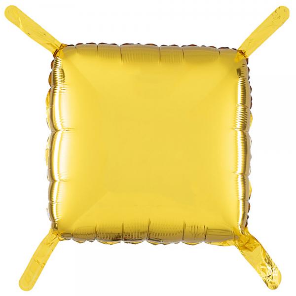 Kuddballonger Guld/Svart 4-pack
