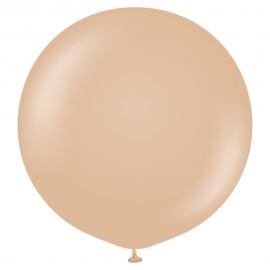 Bruna Stora Latexballonger Desert Sand