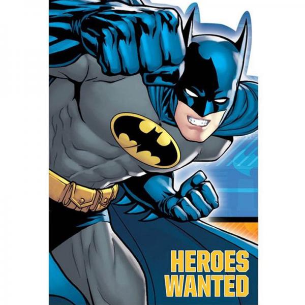 Batman Inbjudningskort