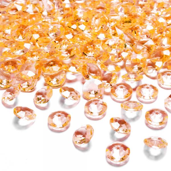Diamantkonfetti Orange
