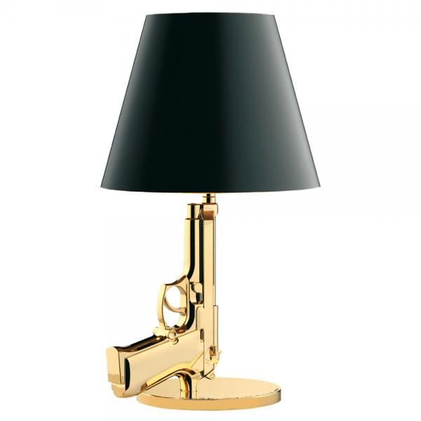 Pistol Lampa Guld