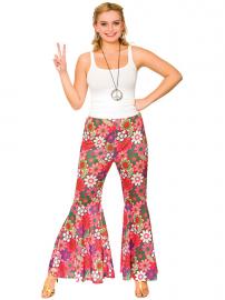 Flower Power Hippie Byxor Medium