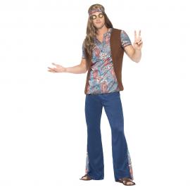 Hippie Man Maskeraddräkt