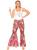 Flower Power Hippie Byxor