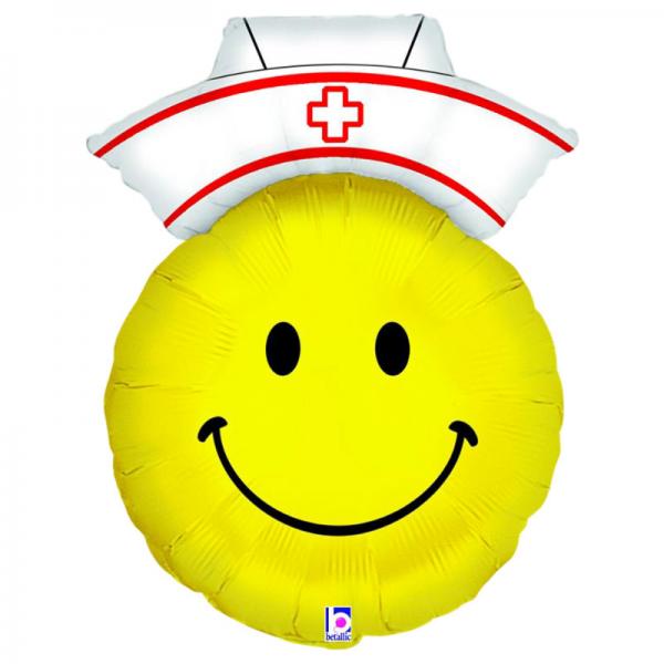 Folieballong Sjukskterska Emoji