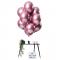 Chrome Mirror Ballonger Rosa