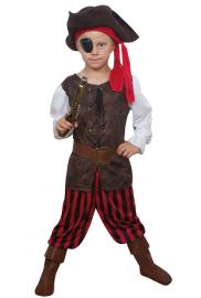 Piratpojke Barn Maskeraddräkt