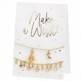 Make a Wish Kort med Armband