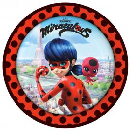 Papperstallrikar Miraculous Ladybug