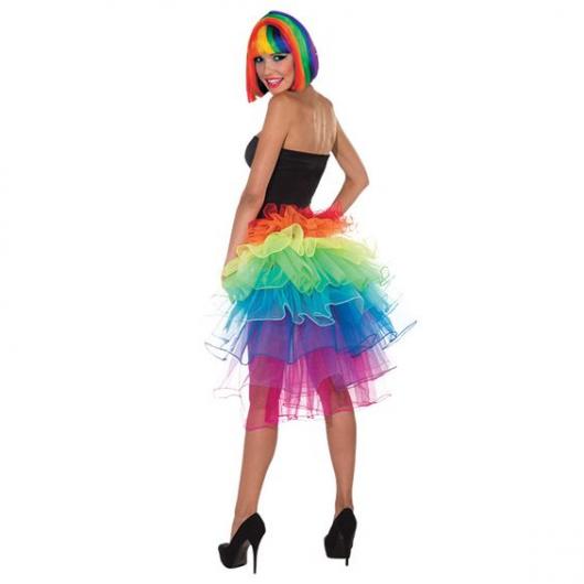 Kjol med Regnbågsfärger